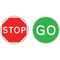 Plastic Stop & Go Lollipop 600mm - Orbit - Traffic Management - Lapwing UK