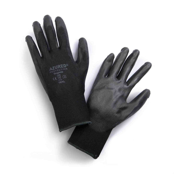 Graphite PU Gloves Black