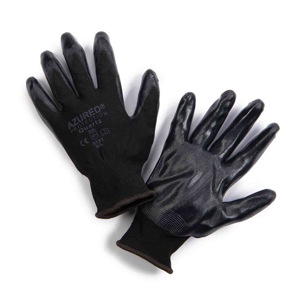 Quartz Black Nitrile Gloves