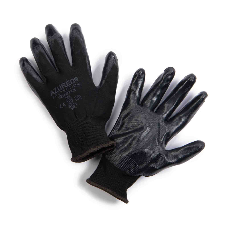 Quartz Black Nitrile Gloves