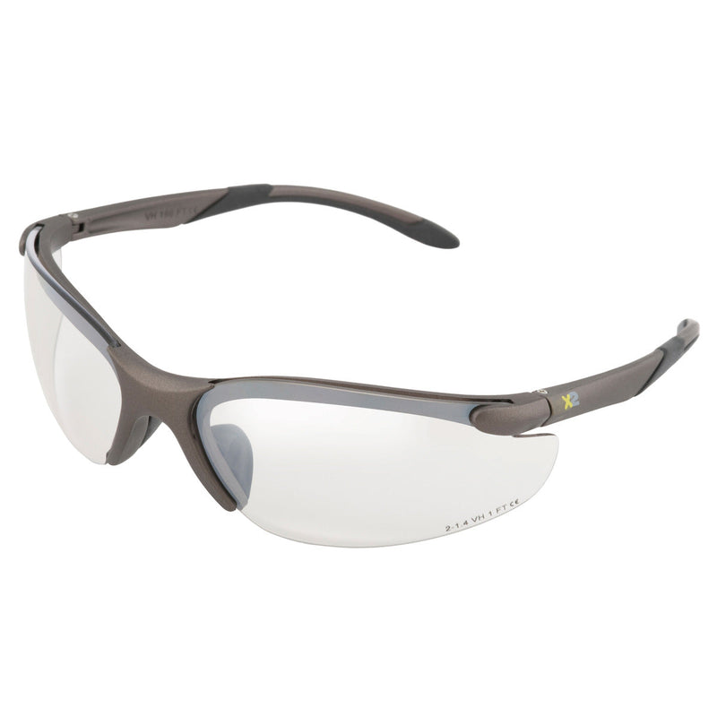 X2 Xcess Safety Spectacles KN Clear & Tinted - Azured - Eye Protection - Lapwing UK