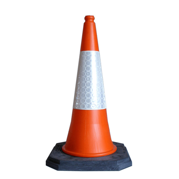 750mm 2 Part Highway Cones with D2 Sleeve