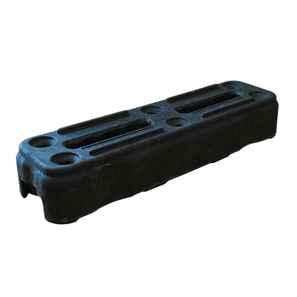 Temporary Metal Fence Rubber Block Foot - POA - LapwingUK - Traffic Management - Lapwing UK