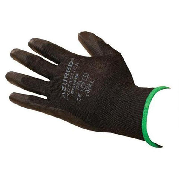 Graphite PU Gloves Black - Azured - Hand Protection - Lapwing UK