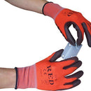 Cut Level 1 Red Traffic Gloves - Azured - Hand Protection - Lapwing UK