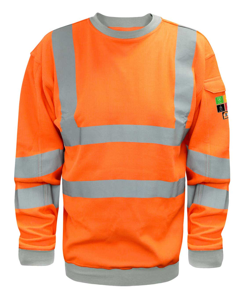 ARC Inherent Hi Viz Orange Sweatshirt