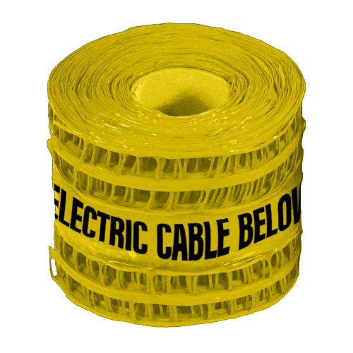 Detectable Warning Tape - Electric Cable Below Tape