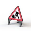 Plastic Road Sign - Men At Work