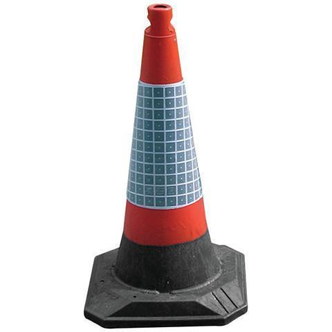 1 Part 750mm Highway Cone with reflective sleeve