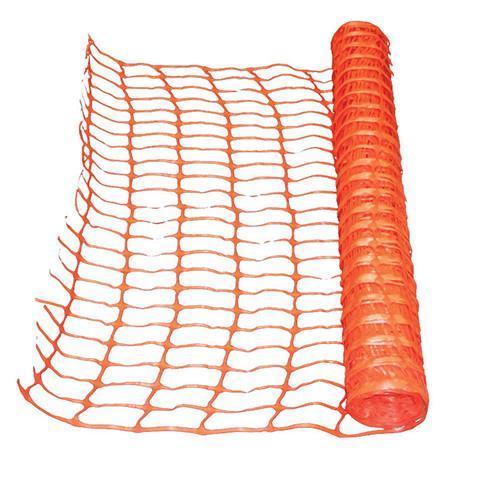 Orange Safety Barrier Fence Netting - Orbit - Setting Out Tools - Lapwing UK