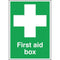 Safety Signs First Aid Box - Orbit - Safety Signage - Lapwing UK