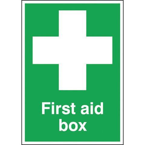 Safety Signs First Aid Box - Orbit - Safety Signage - Lapwing UK