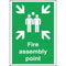 Safety Signs Fire Assembly Point - Orbit - Safety Signage - Lapwing UK