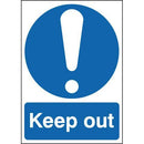 Safety Signs Keep Out - Orbit - Safety Signage - Lapwing UK
