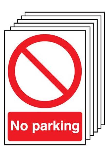 Safety Signs No Parking - Orbit - Safety Signage - Lapwing UK