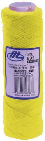 Marshalltown - Yellow Braided Nylon Line - Orbit - Hand Tools - Builders - Lapwing UK