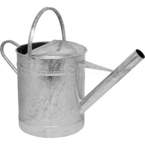 Galvanised Watering Can Wide Spout