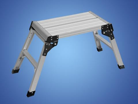 Aluminium Folding Hop Up 300W x 600L x 480H - Orbit - Hand Tools - Builders - Lapwing UK